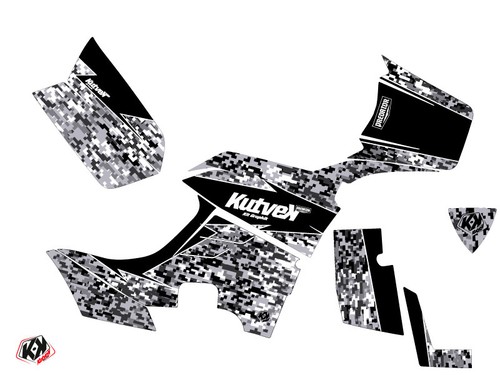 Kit déco quad predator - déco,