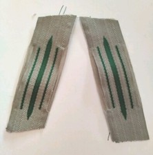 WH Mod.40 WW2 Troop Litzen Neck Legs Antique Made 