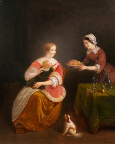 Painting jean auguste teste - painting,