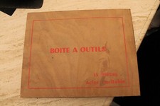 coffret ébéniste ancien