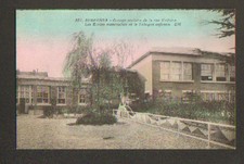 SURESNES (92) KINDERGARTEN, CHILDREN'S GAMES SLIDE in 1934