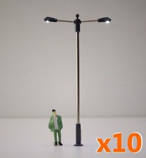S102# 10 Lampadaires double