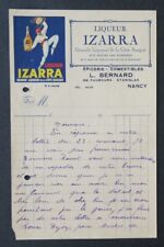 IZARRA BERNARD NANCY LIQUEUR INVOICE illustrated 72