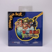 WORMS WORLD PARTY (Nokia N-Gage) - MEDIA KIT - BRAND NEW - VERY RARE