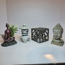 Aquarium Decorations Lot Of 4