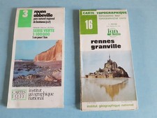 Lot de 2 cartes IGN Série