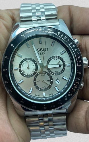 Rare look tissot silver - rare, dial