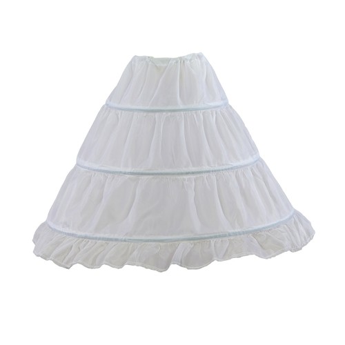Jupon blanc cerceaux - jupon, 3