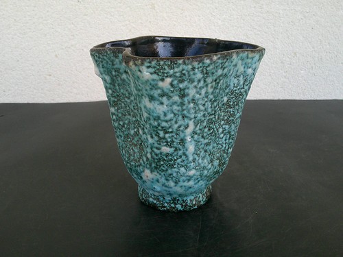 Vase granite art deco signe - granite,