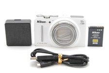 [ Exc+5 ] Nikon Coolpix S9700 White 16.0MP 30x Compact Digital Camera from Japan