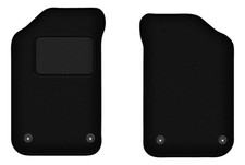 Tapis de sol en velours noir pour MG F / TF année 1995-2005 set 2 pièces