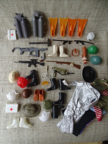Lot accessoire figurine action - lot,