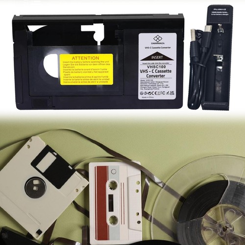 Adaptateur cassette vhs c - adaptateur,