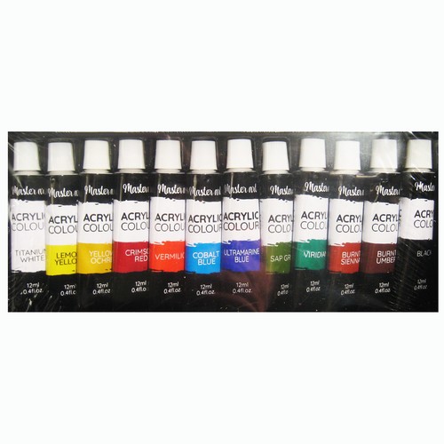 Boite peinture acrylique - peinture,