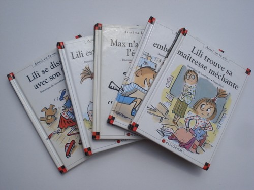Lot livres max et lili - max,
