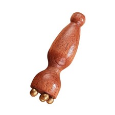 Masseur facial en bois