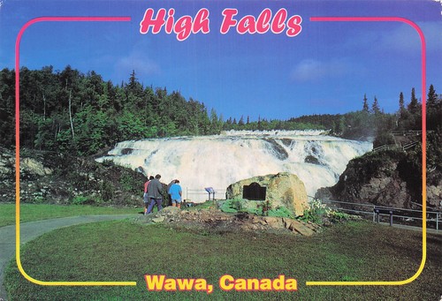 Canada wawa high falls - canada,