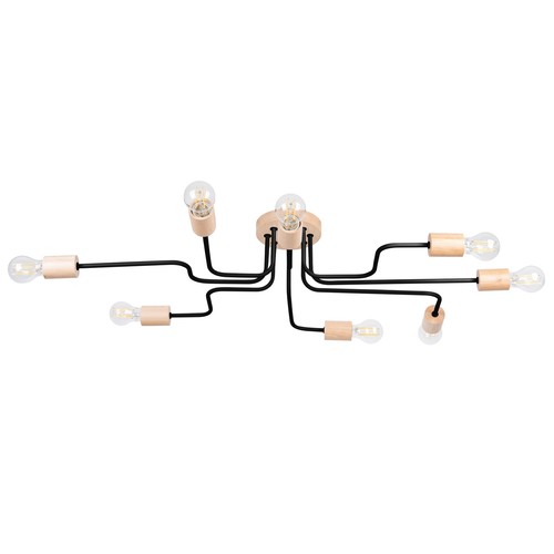 Lustre timbo industriel - lustre, 8