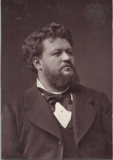 Jean louis Lassalle, chanteur lyrique français, baryton Vintage print, Jean-Loui