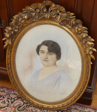 MAGNIFIQUE GRAND CADRE EN BOIS