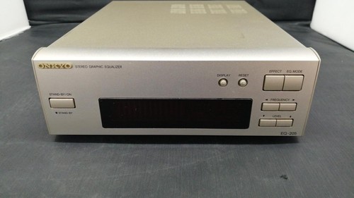 Onkyo 205 stereo graphic - onkyo, eq-205