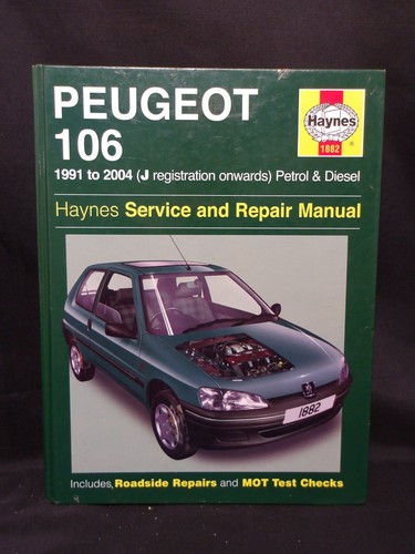Haynes peugeot 106 - 106, service