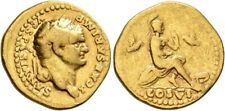 Titus, as Caesar, 69-79. Aureus (Gold, 20 mm, 7.15 g, 6 h), Rome, 77-78 AD