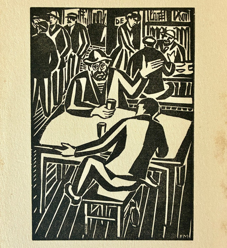 Frans masereel 1918 gravure - frans,