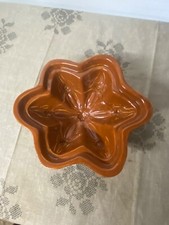 Star Shaped Terracotta Cake Pan Good Condition No Cracks ⭐️? »