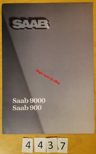 Saab gamme 900 9000 - saab,