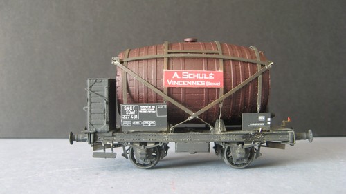 Makette wagon monofoudre - makette,