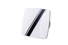 Ventilateur de bain Silent Linea Blanc 100mm Extracteur d'air avec Minuterie