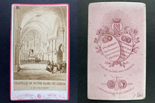 France, Bar-sur-Seine, Chapel of Notre-Dame-du-Chêne, after a drawing, 