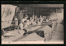 Old postcard Beauvais, Manufacture Nationale, Atelier C 