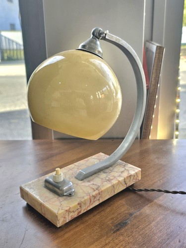 Lampe table art déco en - lampe,