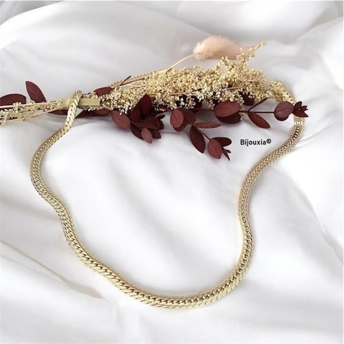 Collier maille anglaise 45cm - anglaise, x