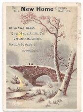 FARMINGTON MICHIGAN*E M DU BOIS*NEW HOME SEWING MACHINE