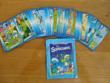 carte CORA " les schtroumpfs "
