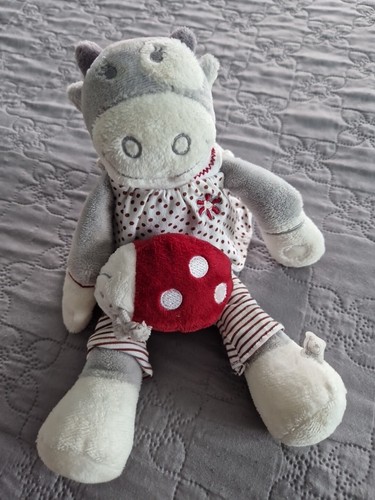Doudou musical peluche vache - doudou,