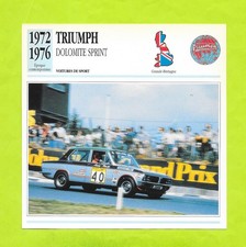 Fiche Edito Service - Triumph