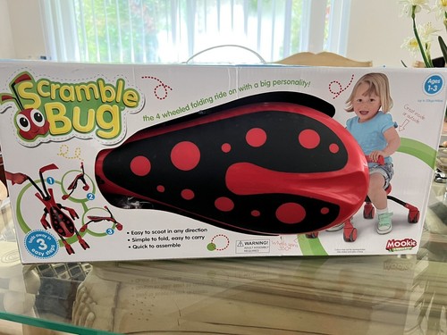 Scramble bug red - bug, ages