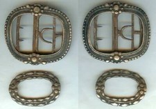 Brittany - 18th century Napoleon I/Empire buckle costume hat silver?