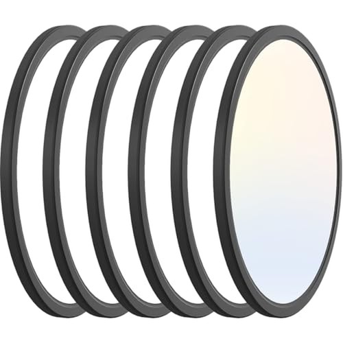 Zemty 6pack inch led - inch, flush