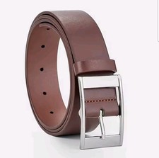 Ceinture Homme Marron Cuir PU