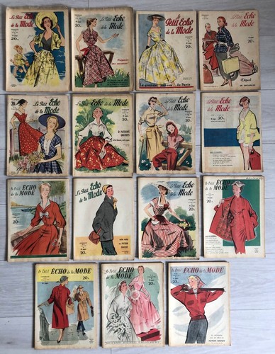 15x revues petit echo la - revues,