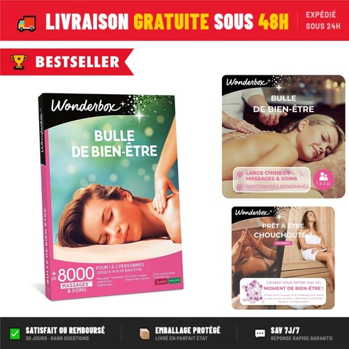 Wonderbox coffret cadeau - cadeau, bulle