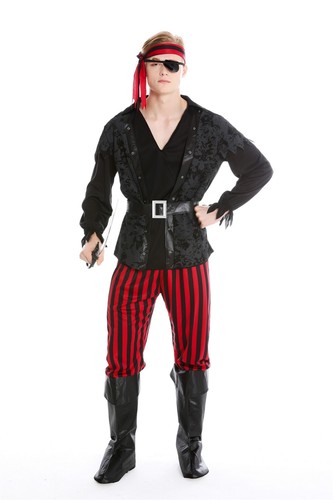 Costume hommes carnaval pirate - hommes,