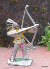 LR ALUMINUM FAR WEST / INDIAN FIGURE ARCHER TYPE QUIRALU