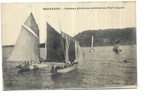Bateaux peche rentrant - peche,