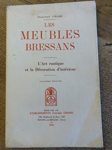 Ancien livre les meubles - les,